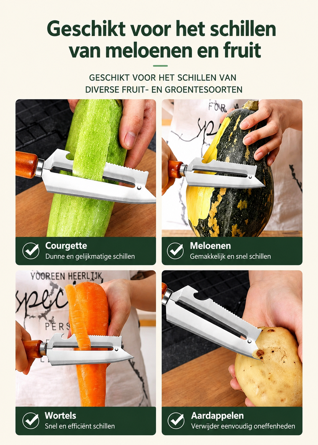 SliceMaster™ | Schillen, snijden en bereiden in één beweging