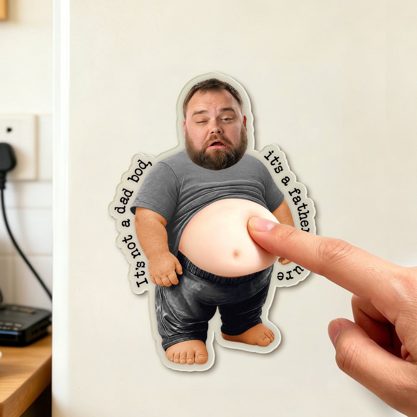 FaceMagnet™ | Jouw Gezicht Op De Koelkast