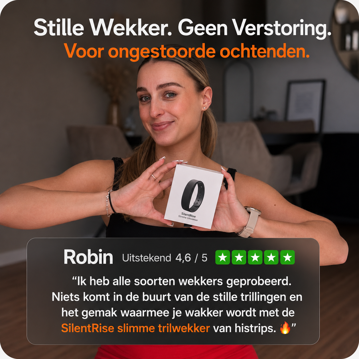 SilentRise™ I Word wakker zonder harde alarmen