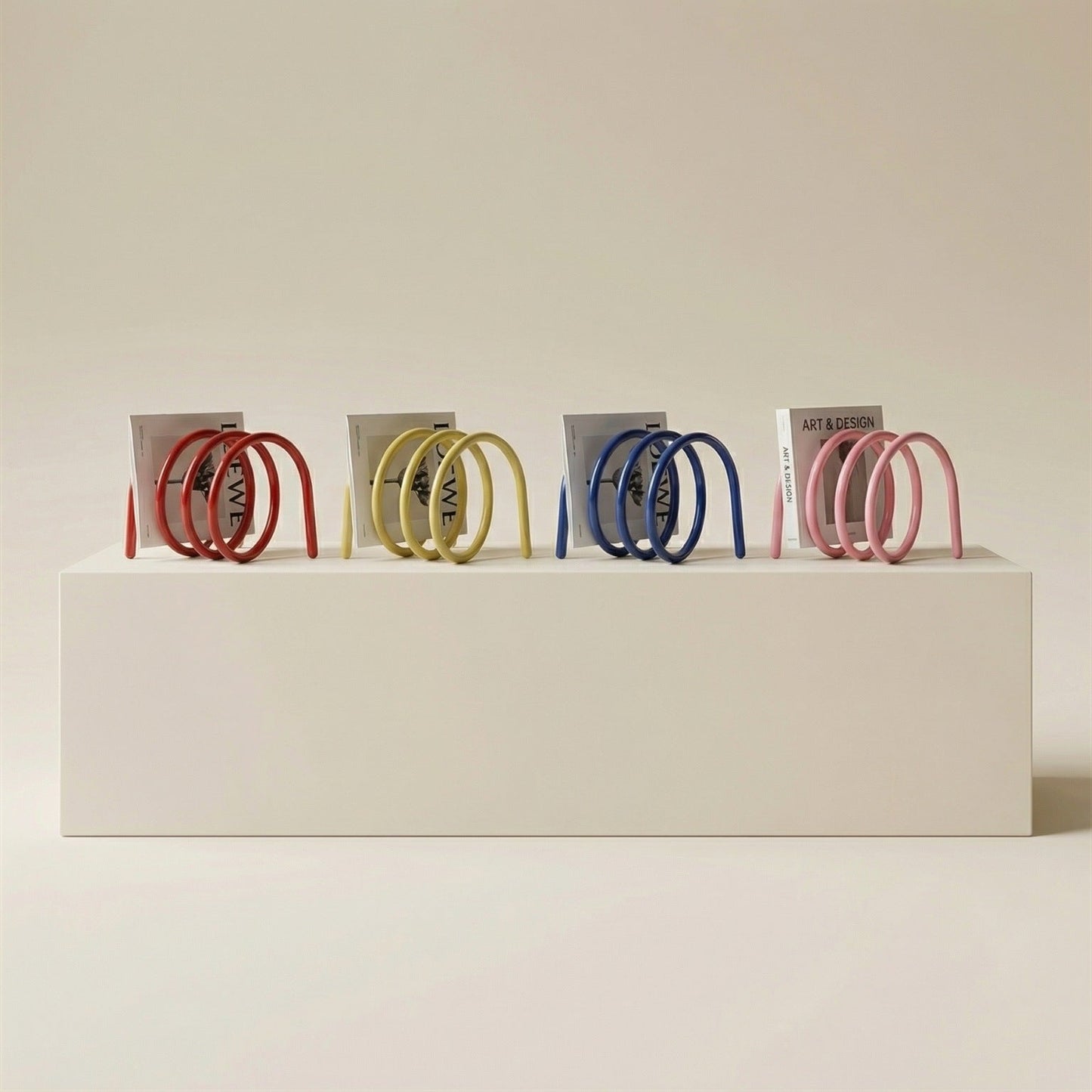 Spiral Book Stand™ I Houdt je boeken stijlvol en georganiseerd