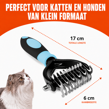 FurEase™ | Verwijdert klitten en losse haren moeiteloos