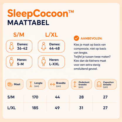 SleepCocoon™ | Voel je veilig en ontspannen tijdens het slapen