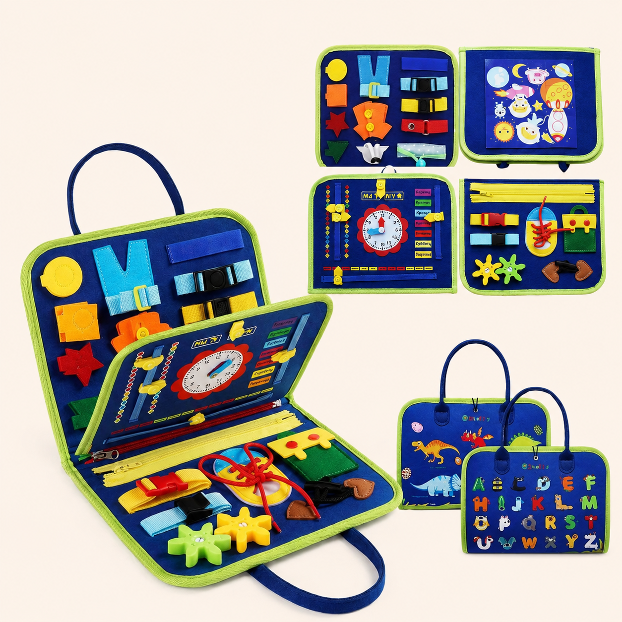 PlayWise™ | Montessori Speelboek voor Onderweg