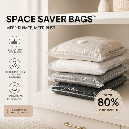 SpaceSaver Bags™ I Creëer direct extra ruimte zonder moeite