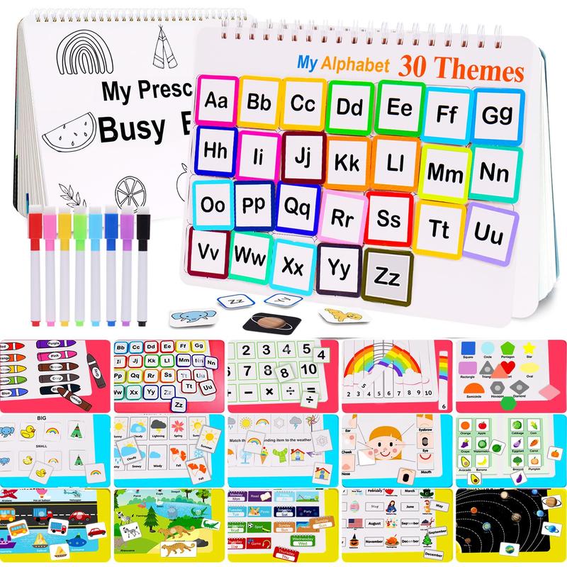 TibaToes™ Montessori Preschool Busy Book
