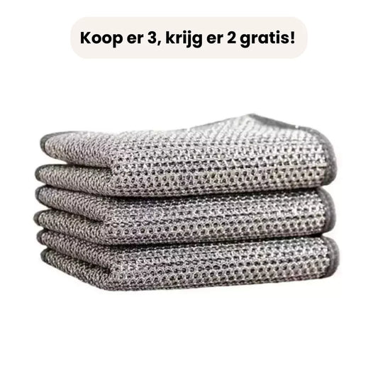 ZeroScratch™ Doeken I Krasvrij Schoonmaken Zonder Moeite