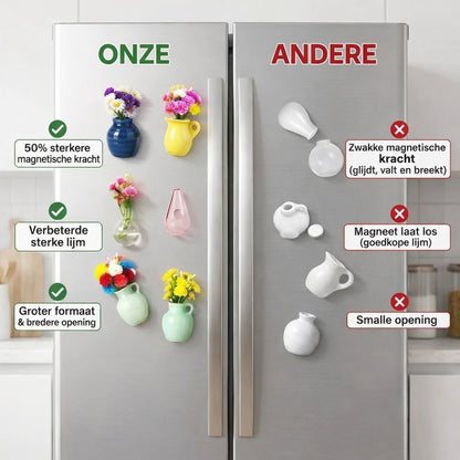 MiniMag Vase I Compacte keramische vaas met magneet