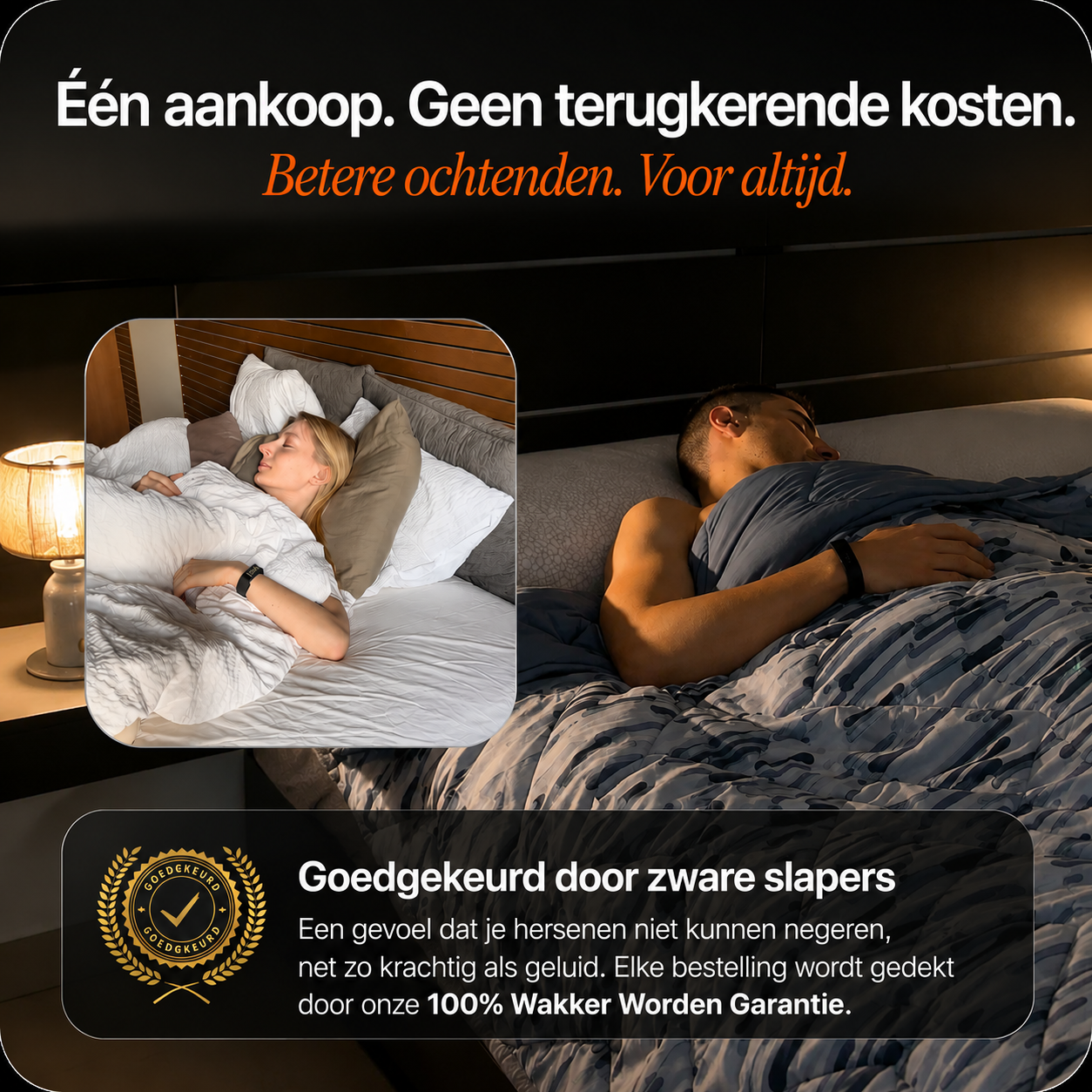 SilentRise™ I Word wakker zonder harde alarmen