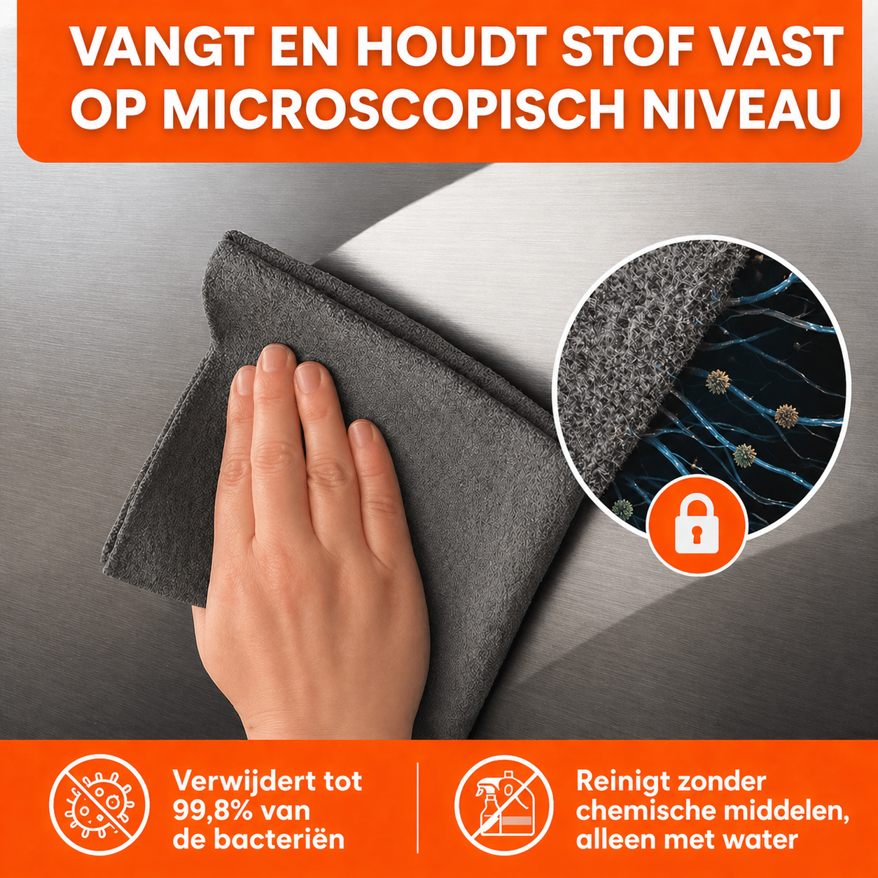 PureFinish Cloth™ I Streeploos schoonmaken zonder moeite