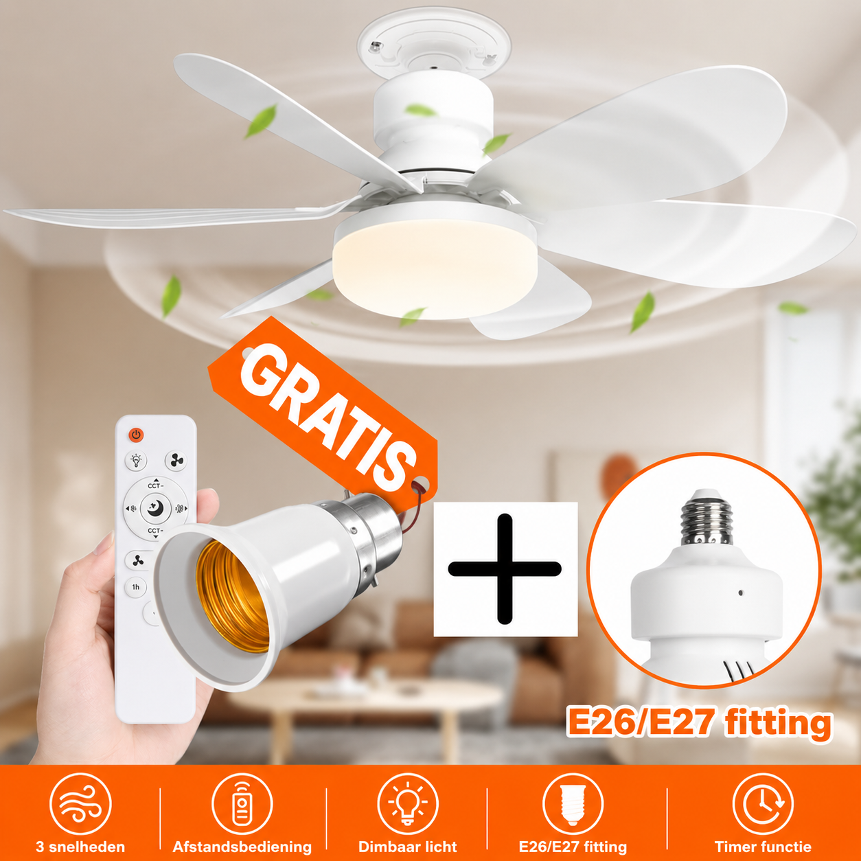 BreezeLight™ | Verkoeling en verlichting in één