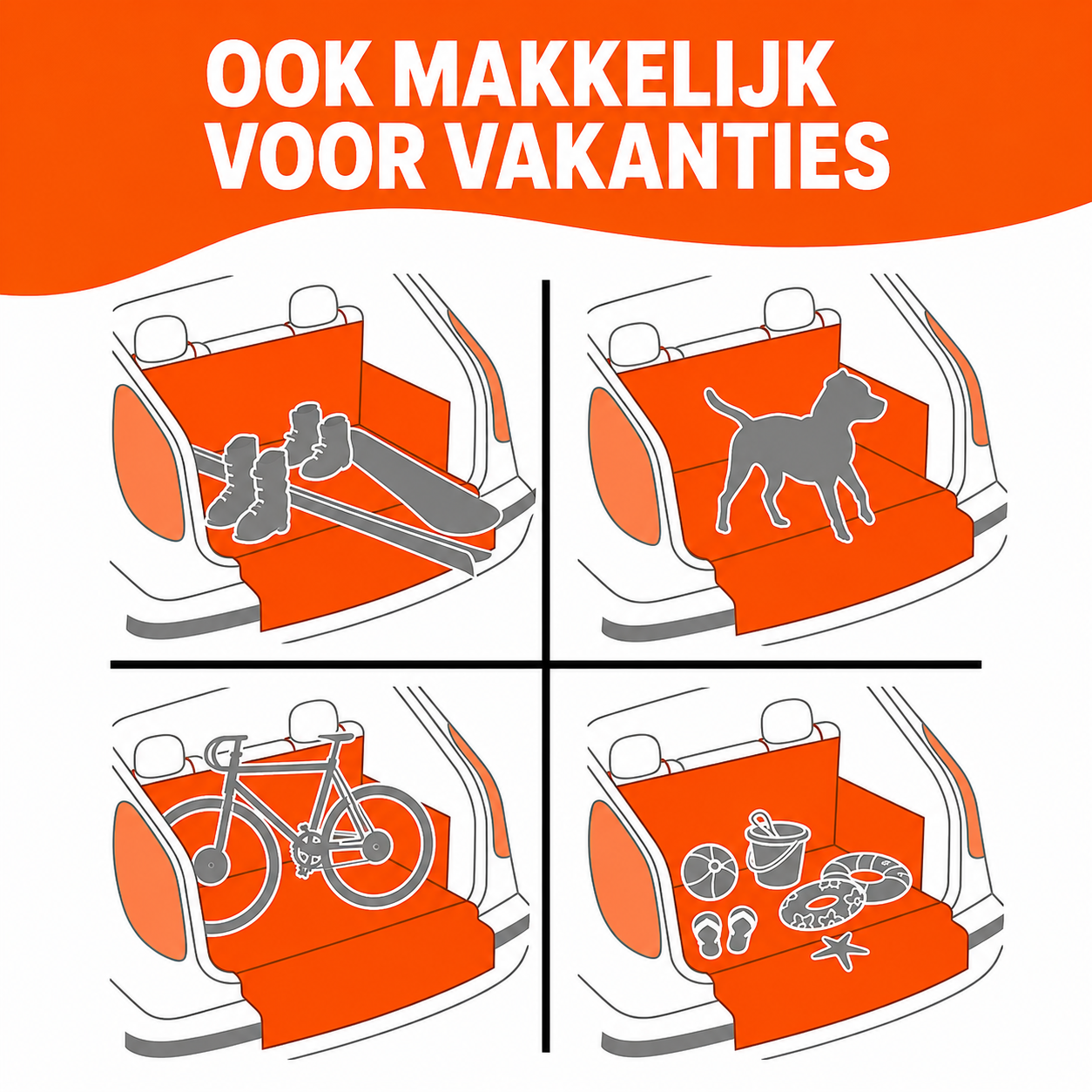 CargoComfort™ | Beschermt tegen haren, vuil & water