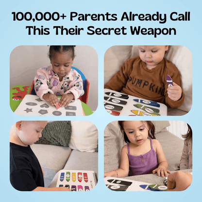 TibaToes™ Montessori Preschool Busy Book