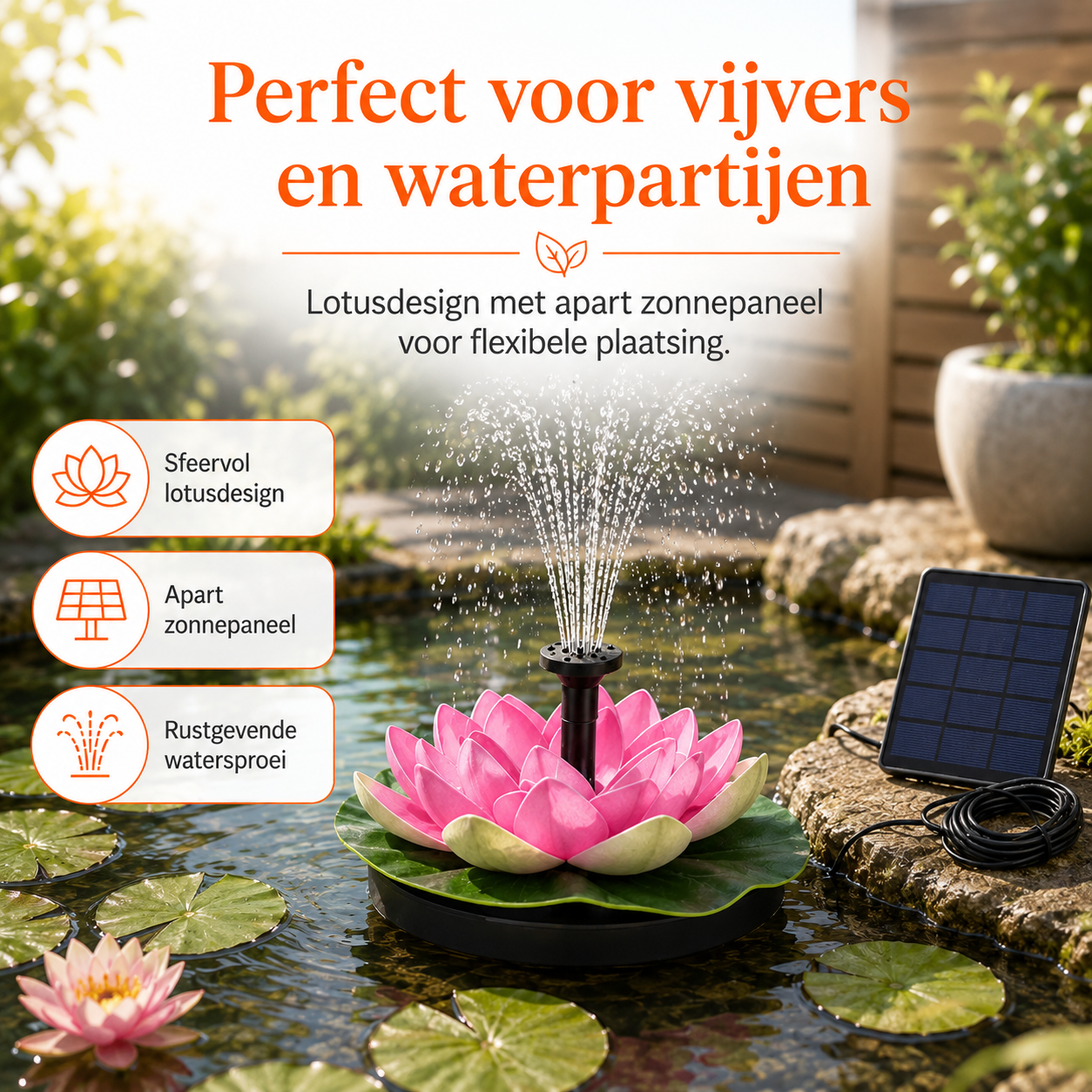 SolarSpring™ | Brengt elke vijver tot leven
