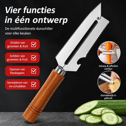 SliceMaster™ | Schillen, snijden en bereiden in één beweging