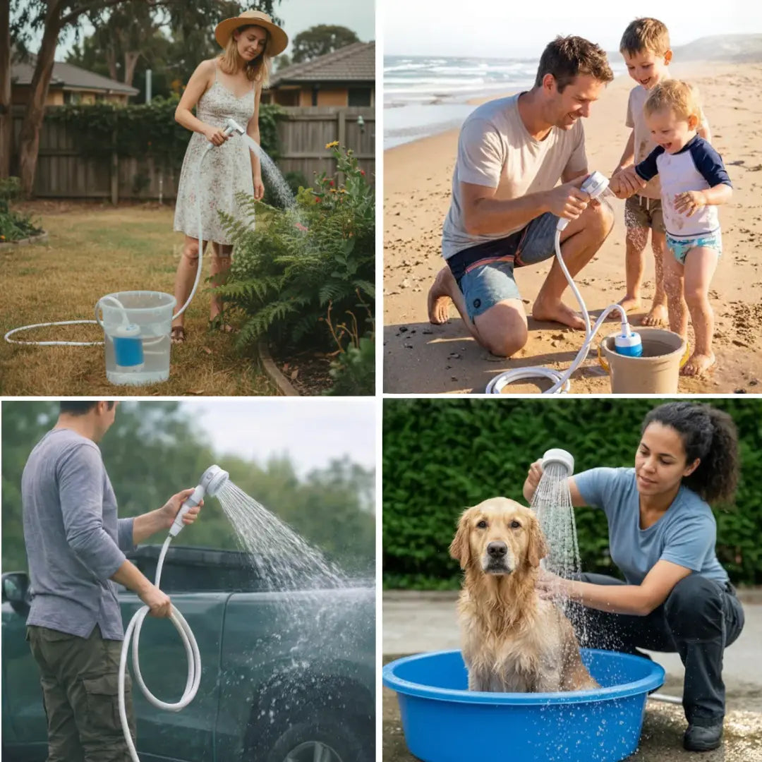 AquaGo™ Draagbare Waterpomp I Moeiteloos en snel water verplaatsen