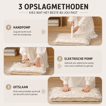 SpaceSaver Bags™ I Creëer direct extra ruimte zonder moeite