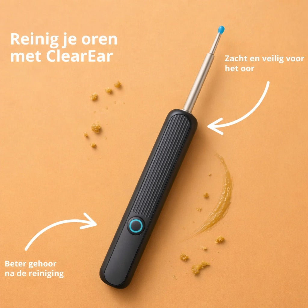 ClearEar™ I Verwijdert oorsmeer veilig en met volledige precisie