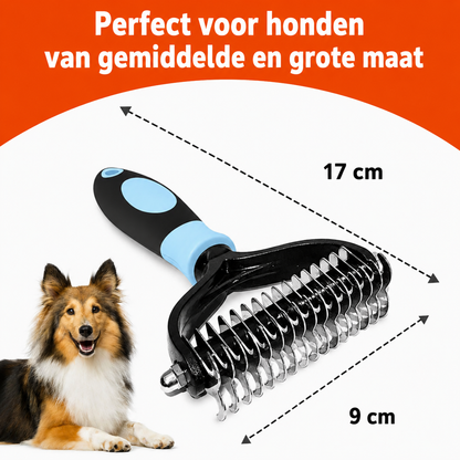 FurEase™ | Verwijdert klitten en losse haren moeiteloos