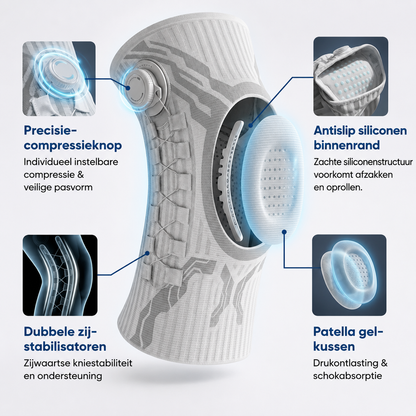 KneeEase™ | Stabiliteit En Comfort Bij Elke Stap
