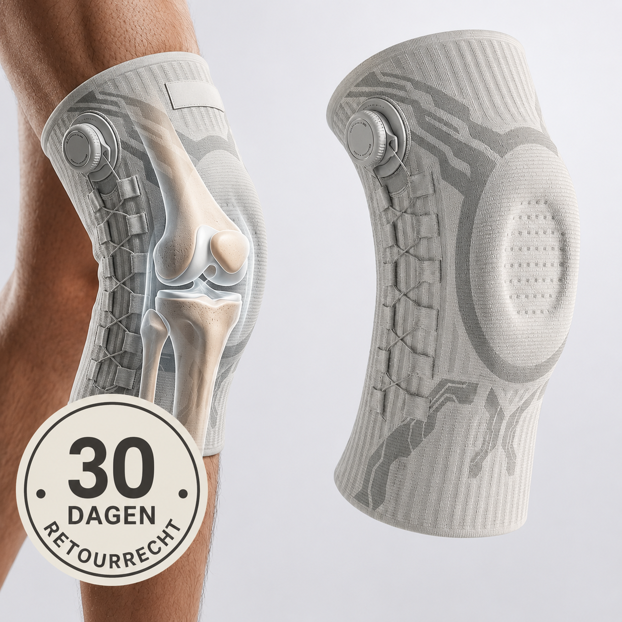 KneeEase™ | Stabiliteit En Comfort Bij Elke Stap