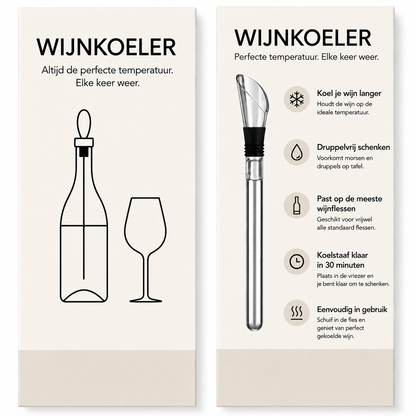 Vinello™ | Houdt Elke Slok Heerlijk Koud