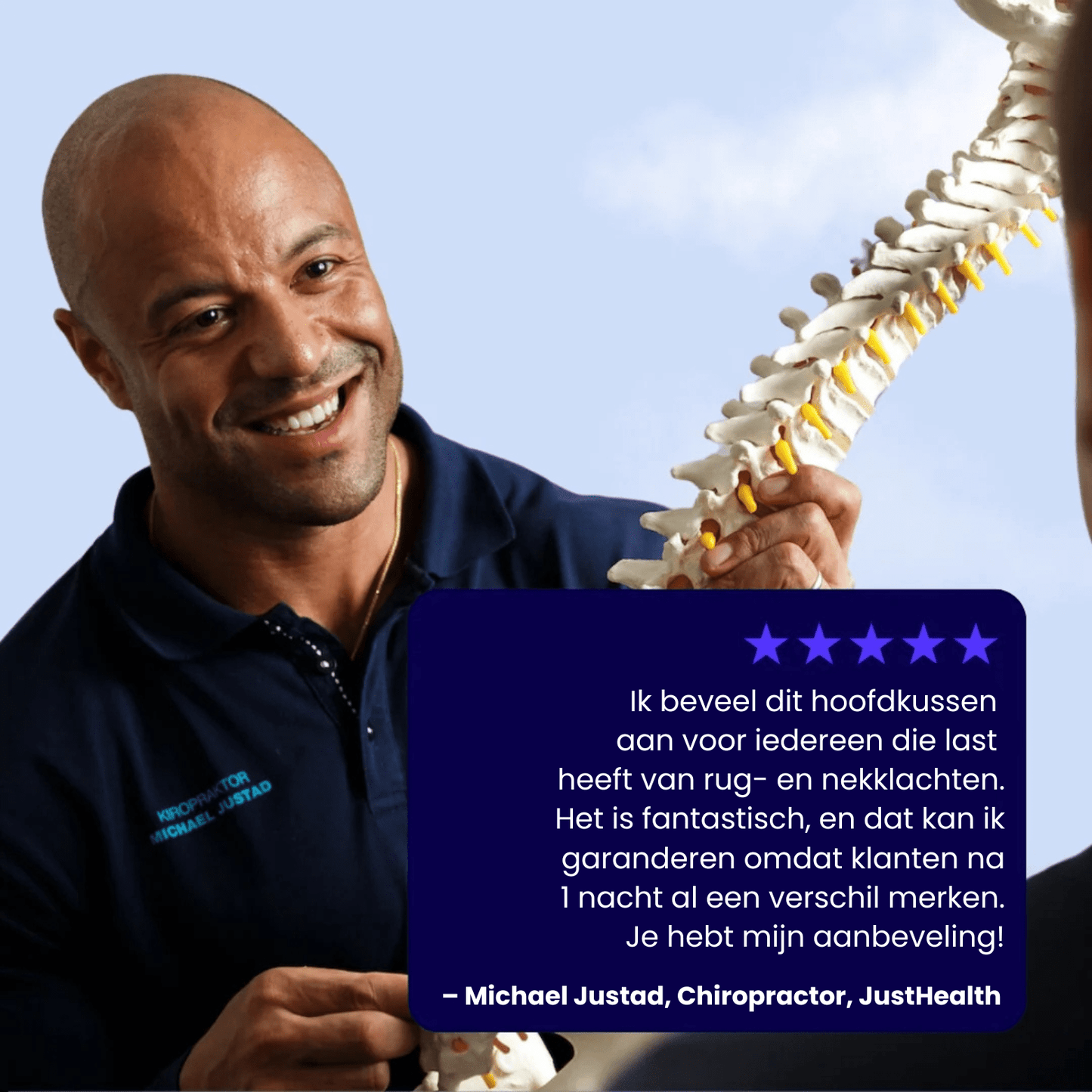 DeepRest™ Nekkussen | Ergonomische memory foam ondersteuning voor pijnvrije nachten