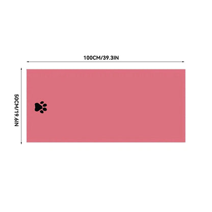 3 Maatopties Microvezel Huisdierbadhanddoek Geborduurd Superzacht Absorberend Katten- en Hondenverzorgingsartikelen
