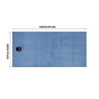 Blue 50x100cm