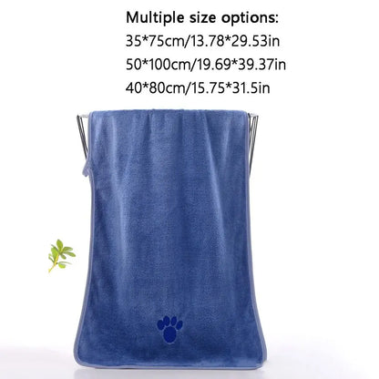 Sterk Absorberende Hondenhanddoeken Ademende Microfiber Handdoekje Voor Het Verzorgen Van Huisdieren, Sneldrogende Superzachte Badartikelen Voor Huisdierendoekjes