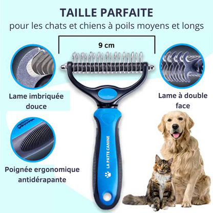 Brosse Anti Poil - La Patte Canine