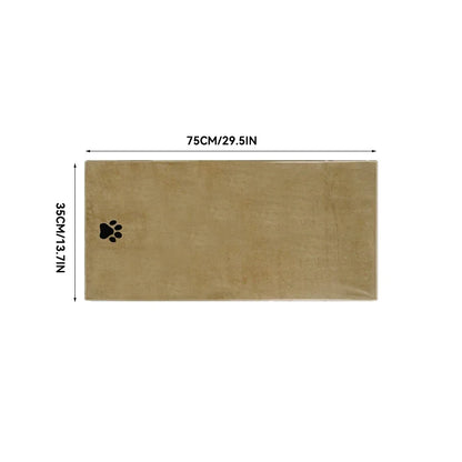 3 Maatopties Microvezel Huisdierbadhanddoek Geborduurd Superzacht Absorberend Katten- en Hondenverzorgingsartikelen