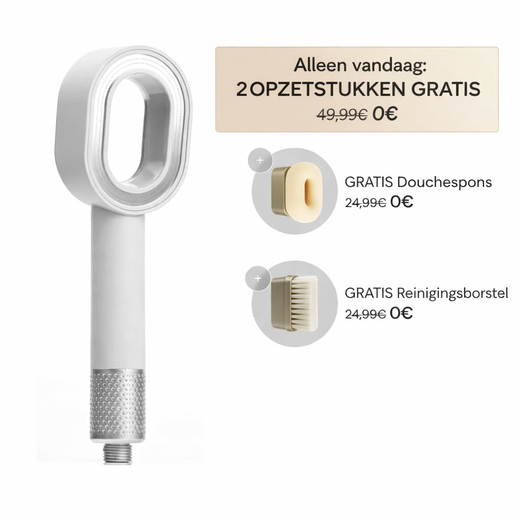 PureFlow™ | Premium douchefilter voor huid & haar