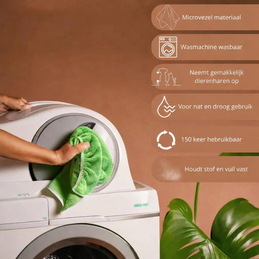 CleanSwipe Mop™ | Herbruikbaar microvezel schoon zonder wegwerpdoekjes