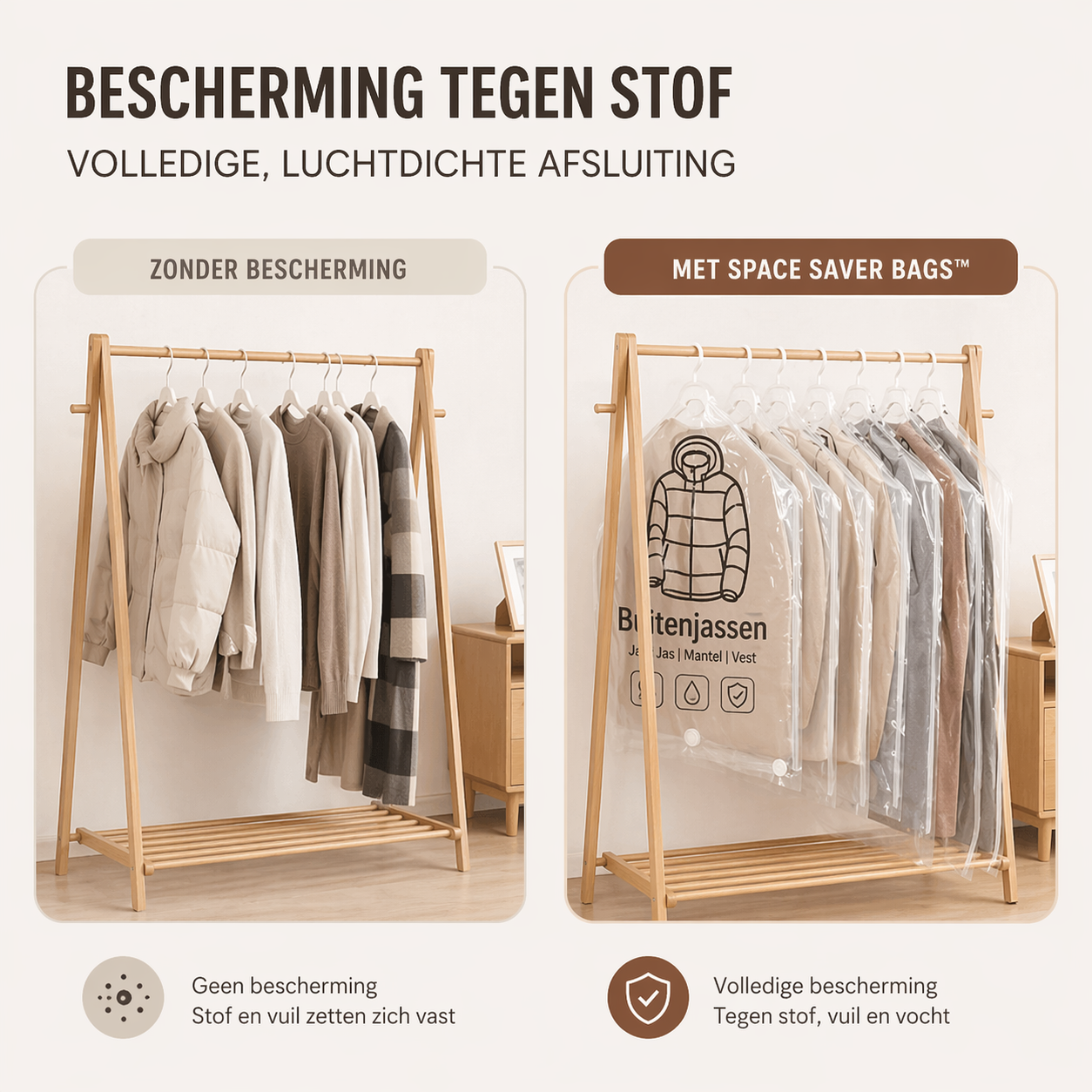 SpaceSaver Bags™ I Creëer direct extra ruimte zonder moeite