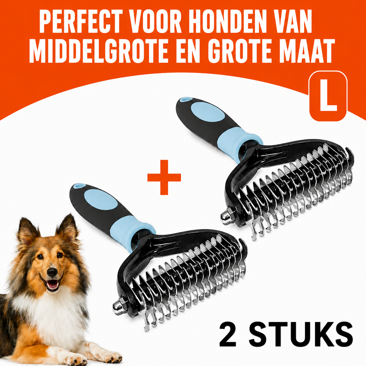 FurEase™ | Verwijdert klitten en losse haren moeiteloos