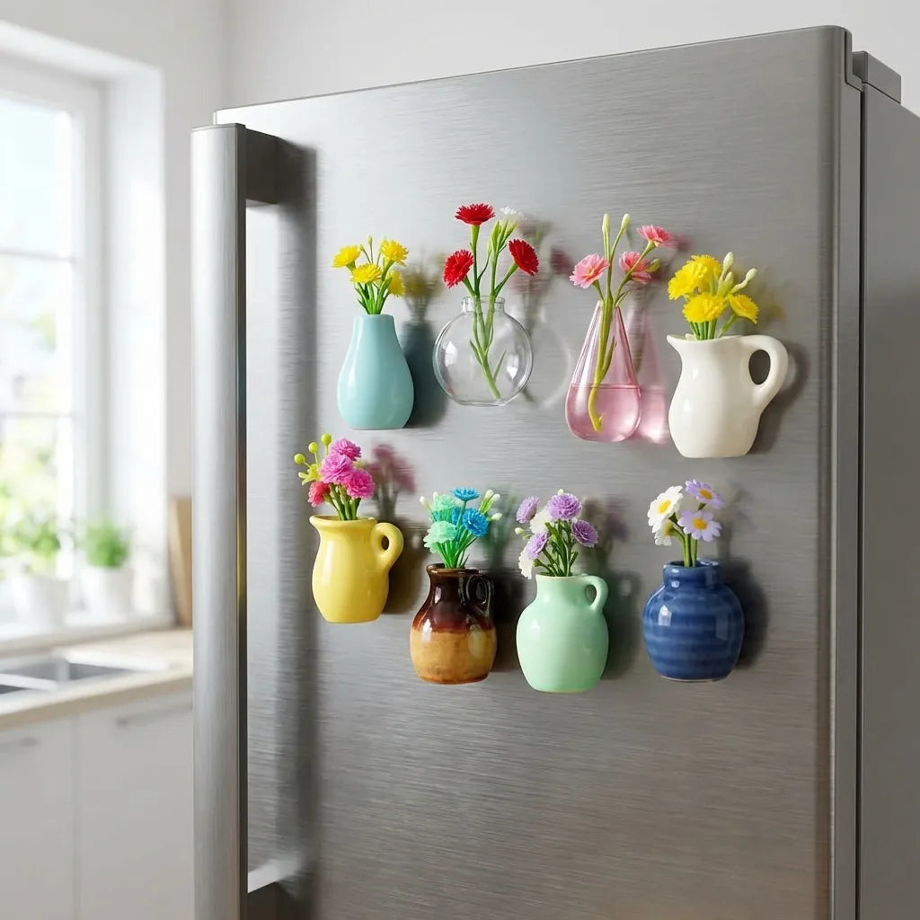 MiniMag Vase I Compacte keramische vaas met magneet