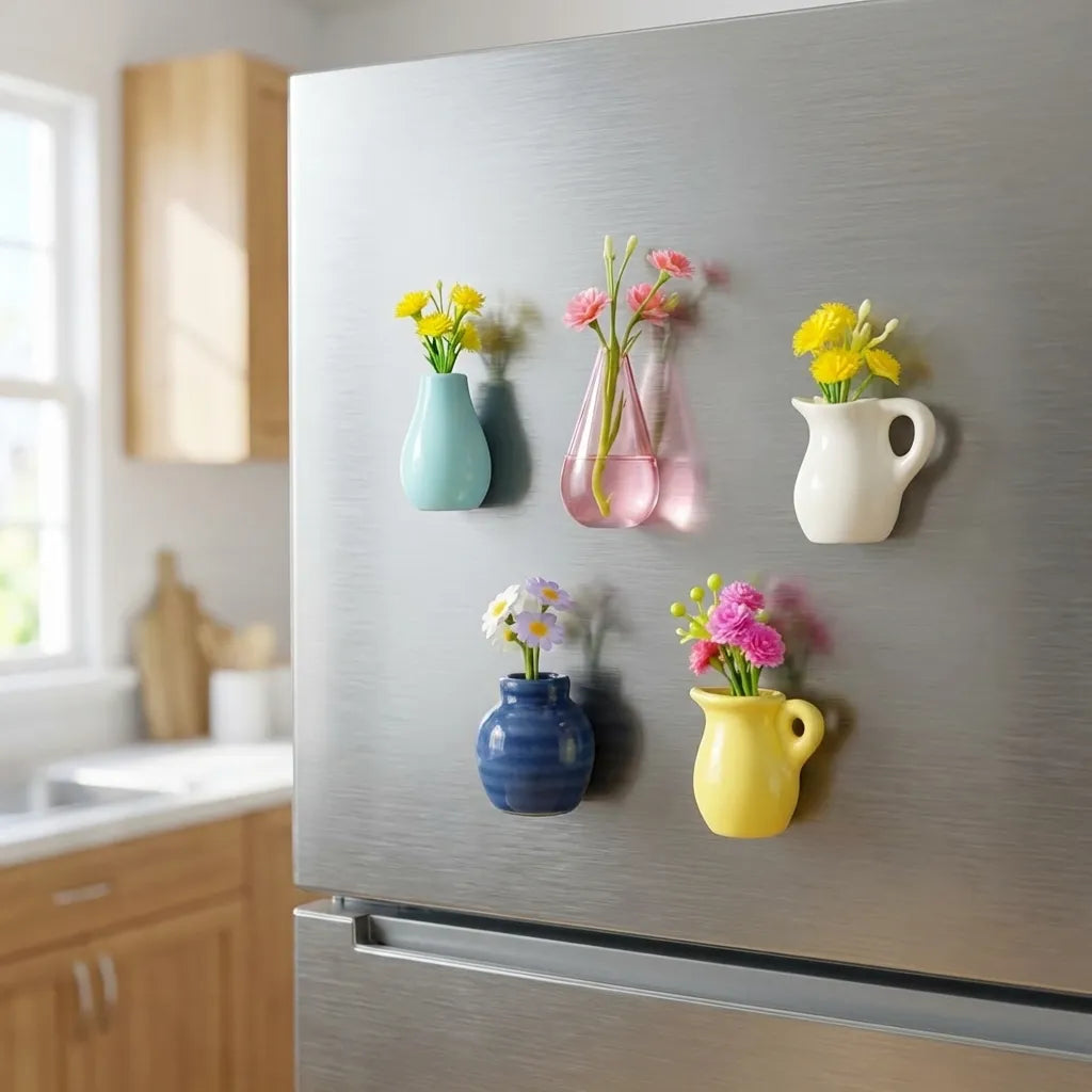 MiniMag Vase I Compacte keramische vaas met magneet