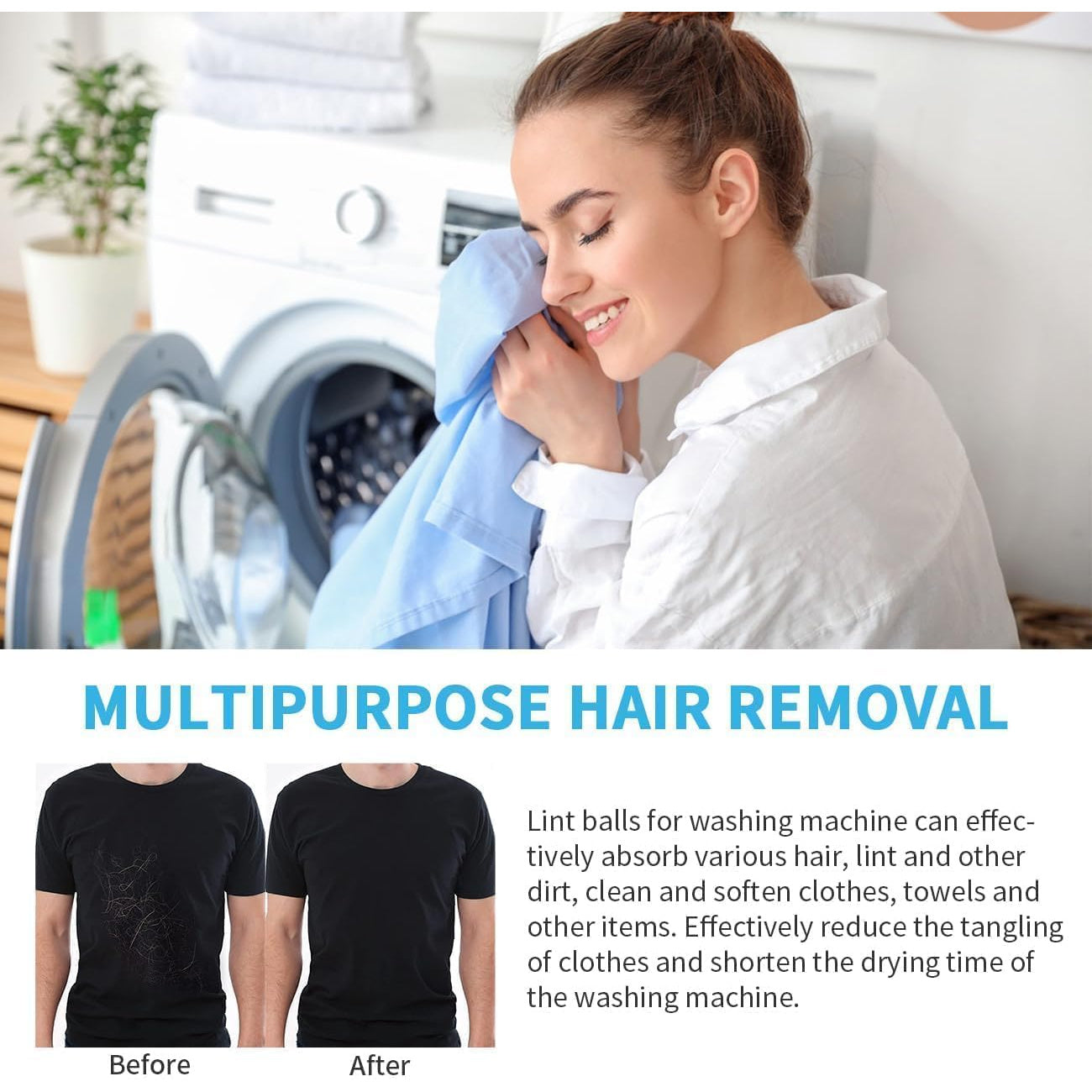 FurFree Wash Balls™ I Verwijdert dierenharen tijdens het wassen (2 stuks)