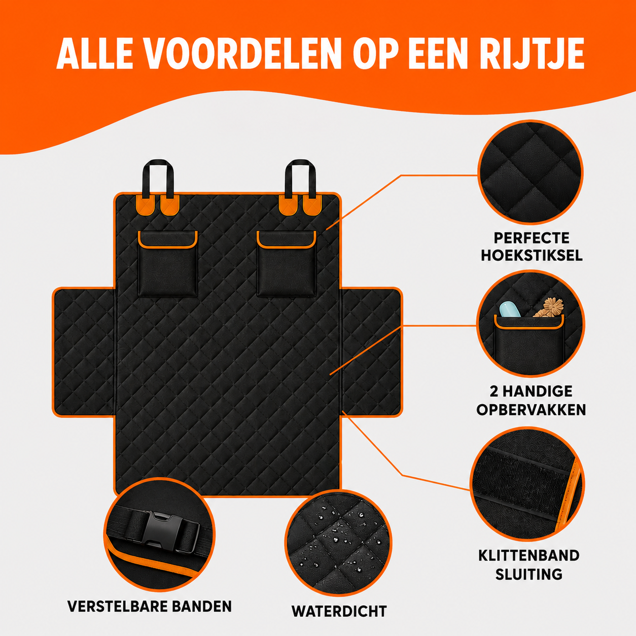 CargoComfort™ | Beschermt tegen haren, vuil & water