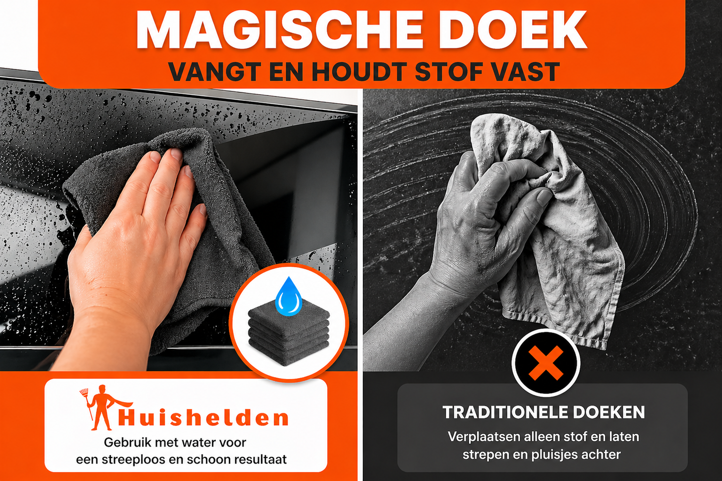 PureFinish Cloth™ I Streeploos schoonmaken zonder moeite
