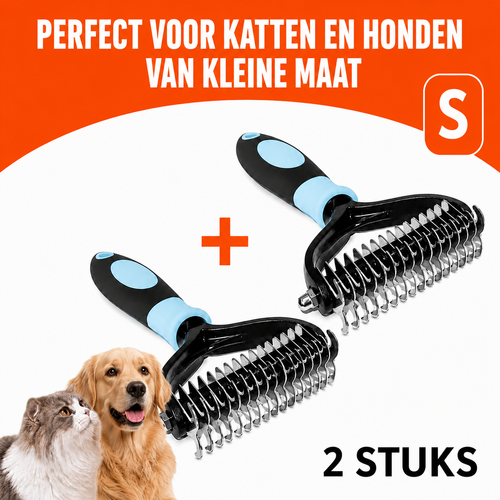 FurEase™ | Verwijdert klitten en losse haren moeiteloos