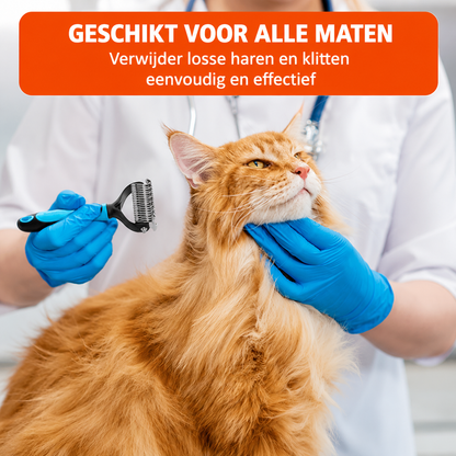 FurEase™ | Verwijdert klitten en losse haren moeiteloos
