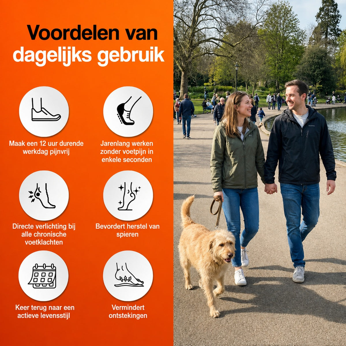 Cushly Massage Inlegzolen - Voetondersteuning voor Elke Stap
