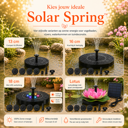 SolarSpring™ | Brengt elke vijver tot leven