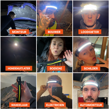 WideBeam™ | LED Hoofdlamp Zonder Tunnelvisie