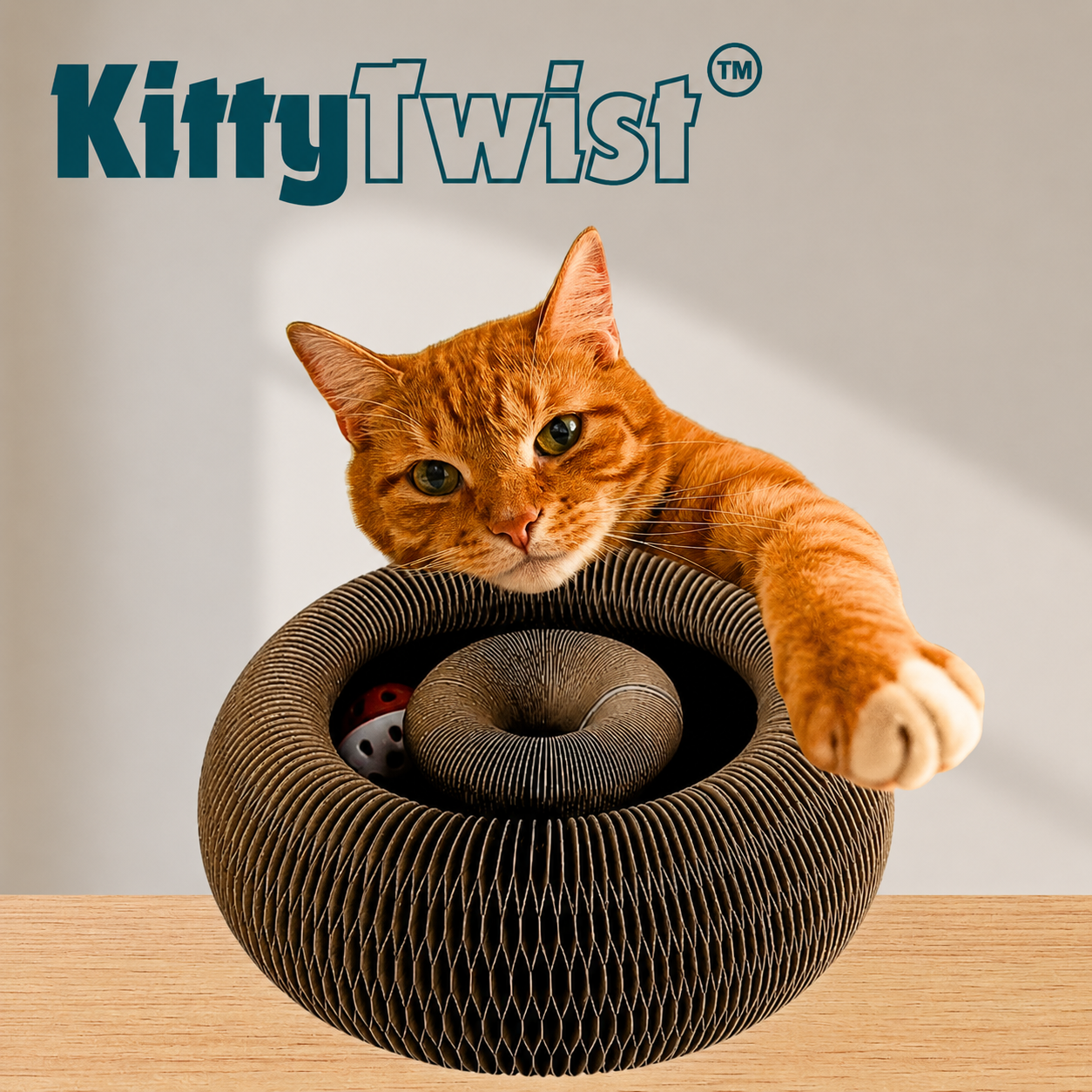 KittyTwist™ I Houdt je kat actief en voorkomt verveling