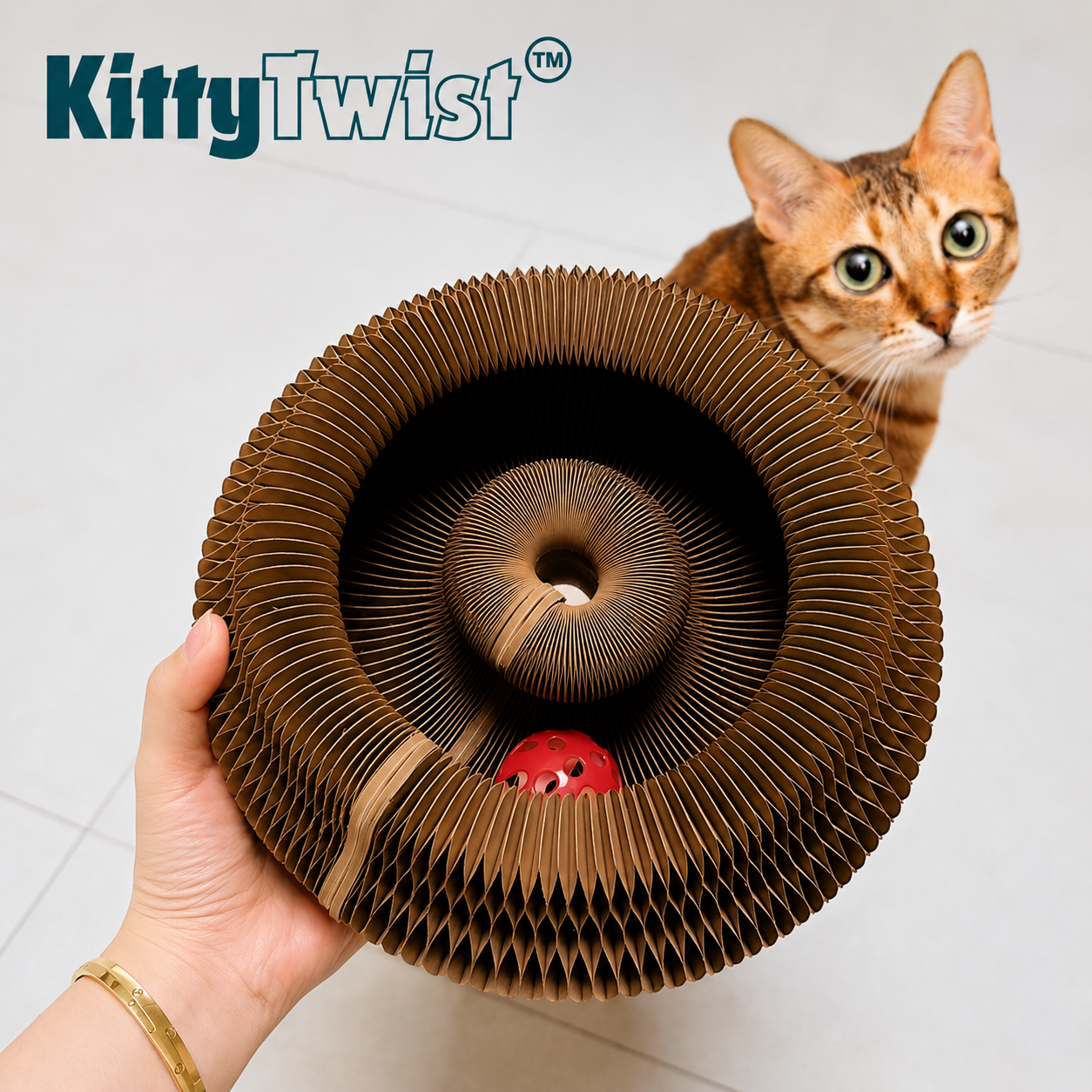 KittyTwist™ I Houdt je kat actief en voorkomt verveling